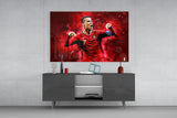 Christiano Ronaldo Glass Wall Art