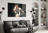 Christiano Ronaldo Glass Wall Art