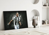 Christiano Ronaldo Glass Wall Art