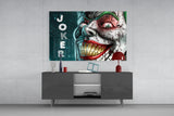 Joker Glass Wall Art