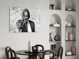 John Wick Glass Wall Art