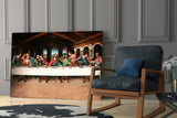 Last Supper Remastered Glass Wall Art