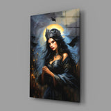 Dark Queen Glass Wall Art