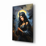 Dark Queen Glass Wall Art