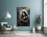 Dark Queen Glass Wall Art