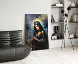 Dark Queen Glass Wall Art