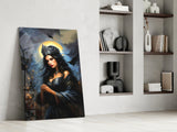 Dark Queen Glass Wall Art