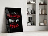 Make Mistakes Glass Wall Art