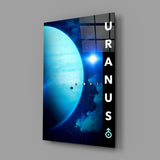 Uranus Glass Wall Art