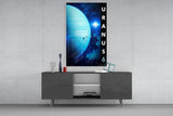 Uranus Glass Wall Art