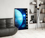 Uranus Glass Wall Art