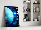 Uranus Glass Wall Art