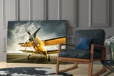 Aircraft Glass Wall Art