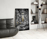 Ganesha Glass Wall Art