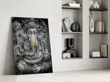 Ganesha Glass Wall Art