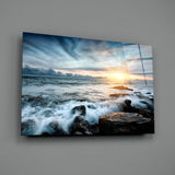 Sunset Glass Wall Art