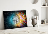 Brain Glass Wall Art