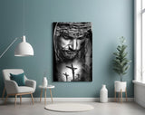 Jesus Glass Wall Art