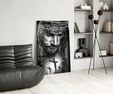 Jesus Glass Wall Art