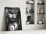 Jesus Glass Wall Art