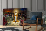 Jesus Glass Wall Art