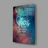 Stars Glass Wall Art