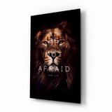 Lion Glass Wall Art