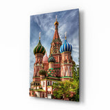 Saint Basil Cathedral Glass Wall Art