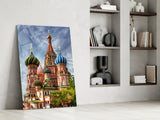 Saint Basil's Cathedral Glass Wall Art