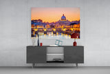 St. Peter's Basilica Glass Wall Art