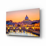 St. Peter's Basilica Glass Wall Art