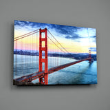 Golden Gate Bridge Glass Wall Art