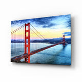 Golden Gate Bridge Glass Wall Art