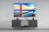 Golden Gate Bridge Glass Wall Art