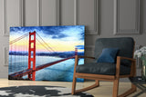 Golden Gate Bridge Glass Wall Art