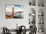 Golden Gate Bridge Glass Wall Art