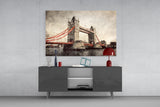 Tower Bridge Glass Wall Art