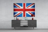 Flag of the United Kingdom Glass Wall Art