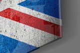 Flag of the United Kingdom Glass Wall Art