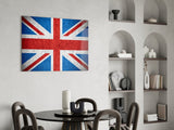 Flag of the United Kingdom Glass Wall Art