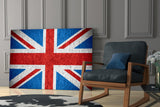 Flag of the United Kingdom Glass Wall Art