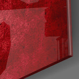 Peru Flag Glass Wall Art