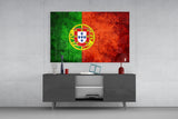 Flag of Portugal Glass Wall Art