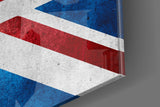 Flag of the United Kingdom Glass Wall Art