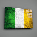 Flag of Ireland Glass Wall Art