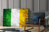 Flag of Ireland Glass Wall Art