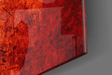 Flag of Switzerland Glass Wall Art