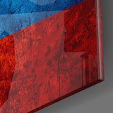 Flag of Colombia Glass Wall Art