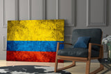 Flag of Colombia Glass Wall Art