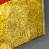 Flag of Germany Glass Wall Art